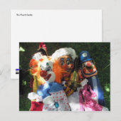 De familie Punch Briefkaart (Voorkant / Achterkant)