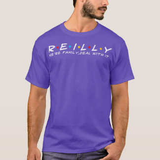 De familie Reilly Achternaam Reilly Achternaam T-shirt