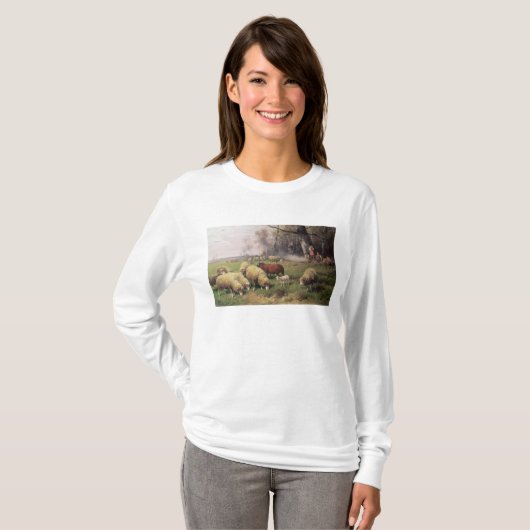 De familie Shepherd T-shirt (Voorkant volledig)