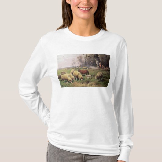 De familie Shepherd T-shirt (Voorkant)