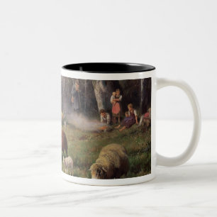 De familie Shepherd Tweekleurige Koffiemok
