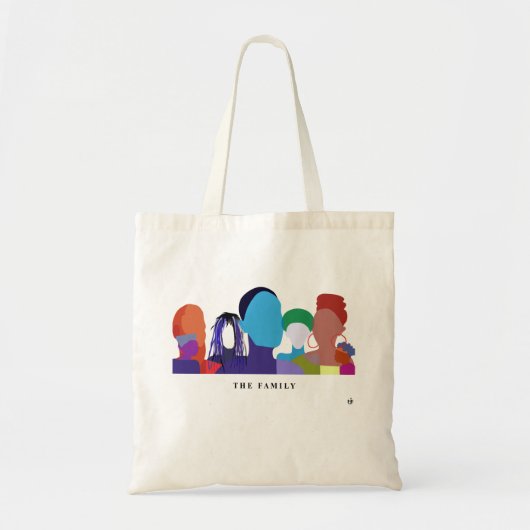 De familie tote bag (Voorkant)
