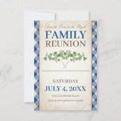 De Familie van de boom hergroepeert sparen de Datu Kaart (Voorkant)