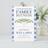 De Familie van de boom hergroepeert sparen de Datu Kaart (Staand voorkant)