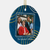 De familie van de Johnson - Ornament met Kerstmis (Rechts)