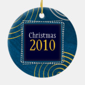 De familie van de Johnson - Ornament met Kerstmis (Achterkant)