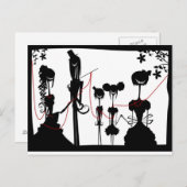 De familie van de kazerne briefkaart (Voorkant / Achterkant)