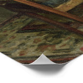 De familie van de kunstenaar, 1895 poster (Hoek)