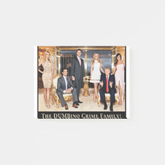 De familie van de Misdaad van Dumbino politiek onj Post-it® Notes