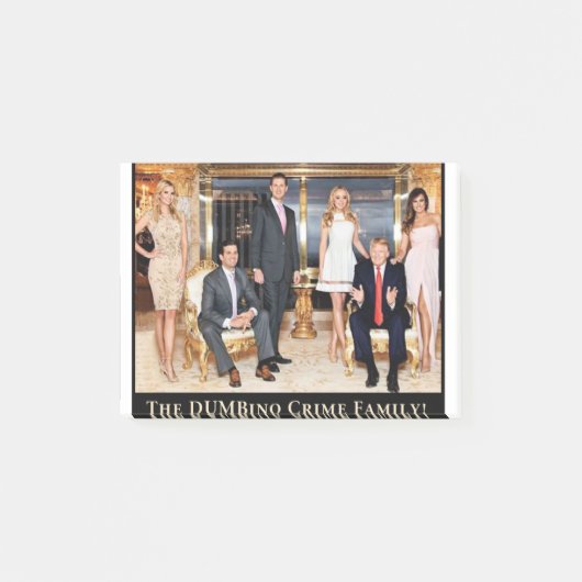 De familie van de Misdaad van Dumbino politiek onj Post-it® Notes (Voorkant)