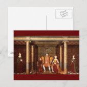 De familie van Henry VIII Briefkaart (Voorkant / Achterkant)
