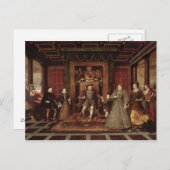 De familie van Henry VIII: Briefkaart (Voorkant / Achterkant)