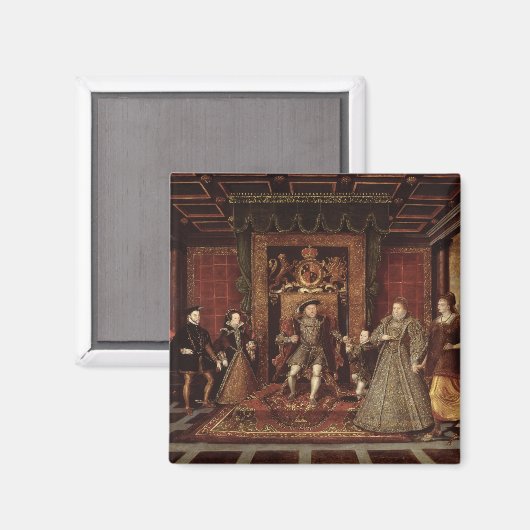 De familie van Henry VIII: Magneet (Voorkant / Achterkant)