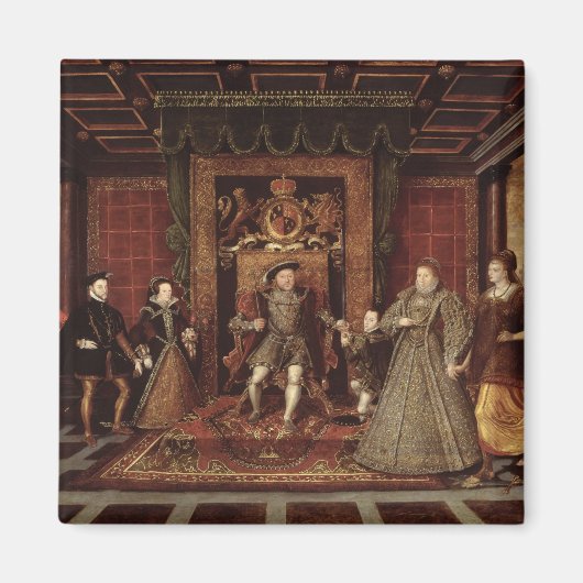 De familie van Henry VIII: Magneet (Voorkant)
