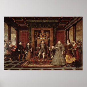 De familie van Henry VIII: Poster