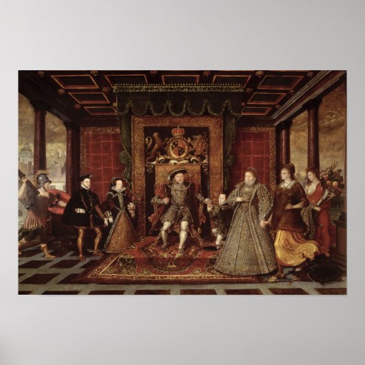 De familie van Henry VIII: Poster (Voorkant)