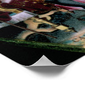 De familie van keizer Peter I, de Grote, 1717 Poster (Hoek)