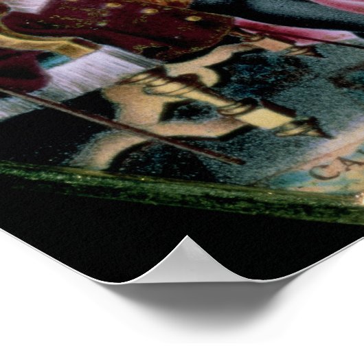 De familie van keizer Peter I, de Grote, 1717 Poster (Hoek)