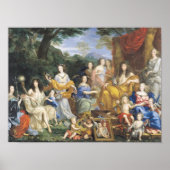 De familie van Louis XIV 1670 2 Poster (Voorkant)