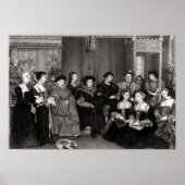 De familie van Thomas More Poster (Voorkant)