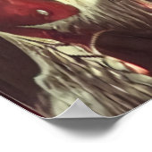 De familie werewolven | AI Art Poster (Hoek)