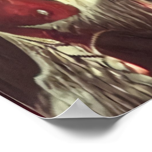 De familie werewolven | AI Art Poster (Hoek)