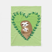 De familiegroet fleece deken (Voorkant)