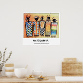 De familieleden poster (Keuken)