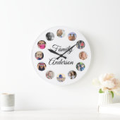 De familienaam van de bestemming uploadt foto grot grote klok (Huis)