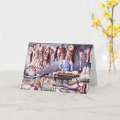 De familietekker kaart (Gele Bloem)