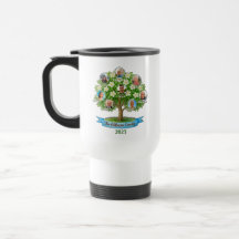 De Family Tree Fotonamen houden van cadeau