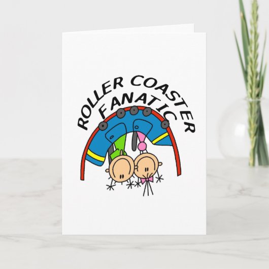 De Fanaticus van de achtbaan Kaart (Voorkant)
