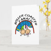 De Fanaticus van de achtbaan Kaart (Gele Bloem)