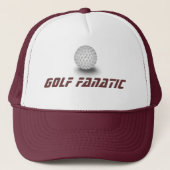 De fanaticus van het golf trucker pet (Voorkant)