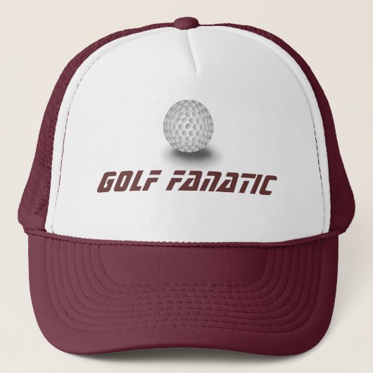 De fanaticus van het golf trucker pet (Voorkant)