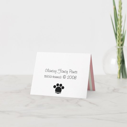 De Fancy Broek van Lacey Kaart (Achterkant)