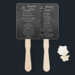 De Fancy Collecties van het Chalkboard Wedding Handwaaier<br><div class="desc">De Fancy Sjablonen van de Kaart van het Collectie van het Weddenschap van het Chalkboard programma.</div>