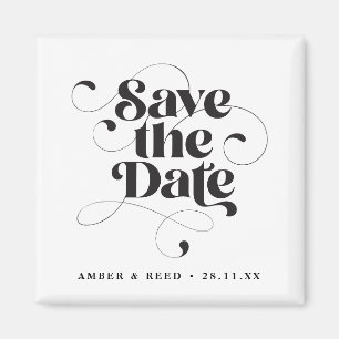 De fancy Doopvont van het Manuscript Elegant spare Magneet