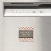 De Fancy Lattice van Linen sparen de Magnet van de (Insitu (Vaatwasser))