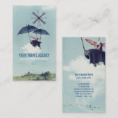 De Fancy reiziger Visitekaartje (Voorkant / Achterkant)