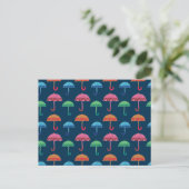 De Fancy Umbrella Briefkaart (Staand voorkant)