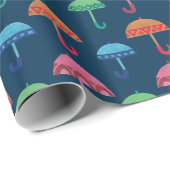 De Fancy Umbrella Cadeaupapier (Rol Hoek)