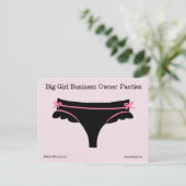De Fancypants BGBOP's. Briefkaart (Staand voorkant)