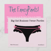 De Fancypants BGBOP's. Briefkaart (Voorkant / Achterkant)