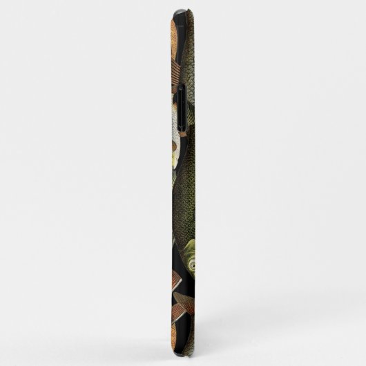 De fantasie van Cool Fish Pattern Angler Case-Mate iPhone Case (Achterkant/rechts)