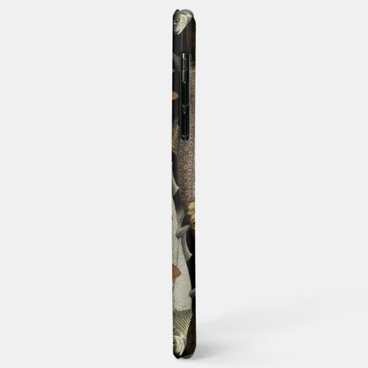 De fantasie van Cool Fish Pattern Angler Case-Mate iPhone Case (Achterkant/links)