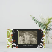 De Fantasie van Kerstmis Feestdagenkaart (Staand voorkant)