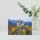 De fantasierijke Neuschwanstein is een van de drie Briefkaart (Staand voorkant)