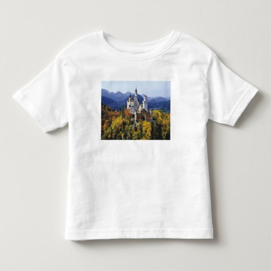 De fantasierijke Neuschwanstein is een van de drie Kinder Shirts (Voorkant)