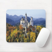 De fantasierijke Neuschwanstein is een van de drie Muismat (Met muis)